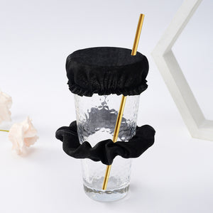 Glass Cover Scrunchie