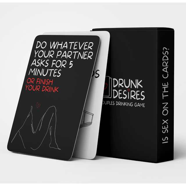 Drunk Desires | Couples Drinking Card Game
