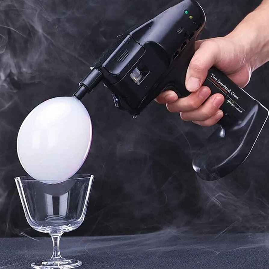 The Smoked Bubble Gun
