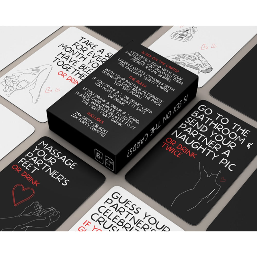 Drunk Desires | Couples Drinking Card Game