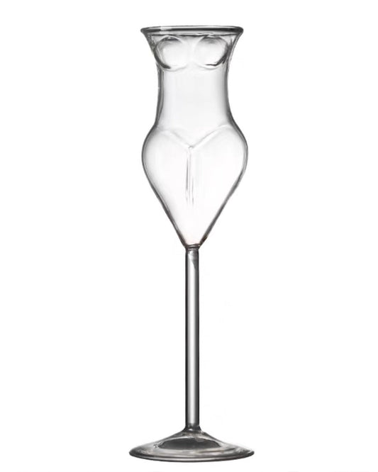 Body Champagne Glass