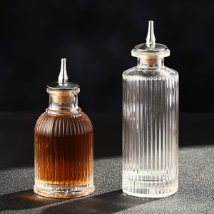 Vintage Bitters Glass Bottle