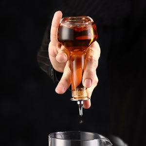 Vintage Bitters Glass Bottle