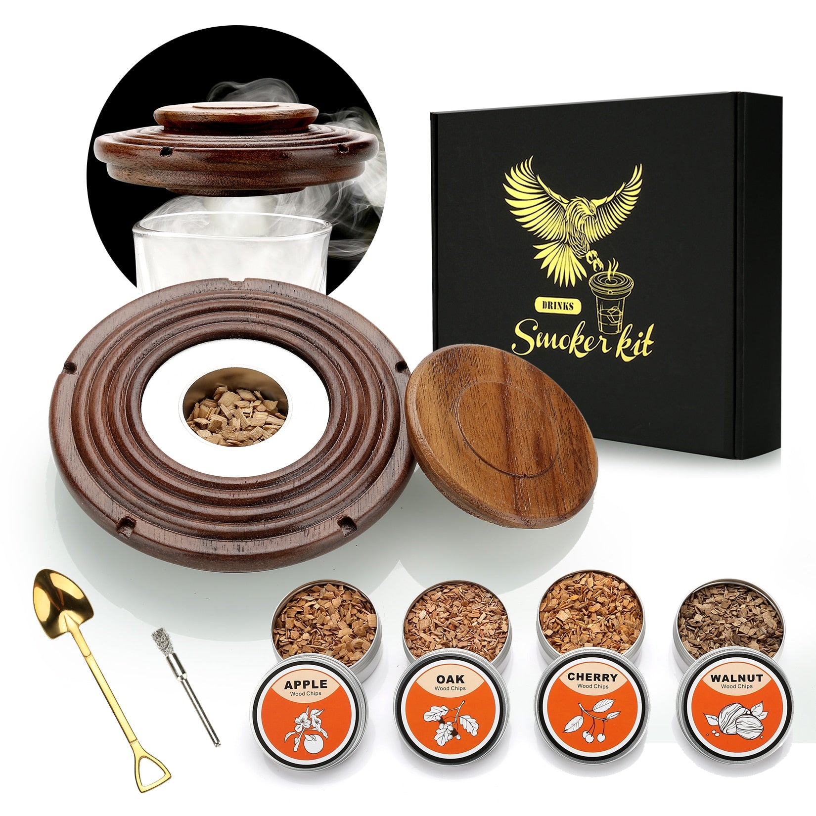 Old Fashioned Cocktail Smoker Kit