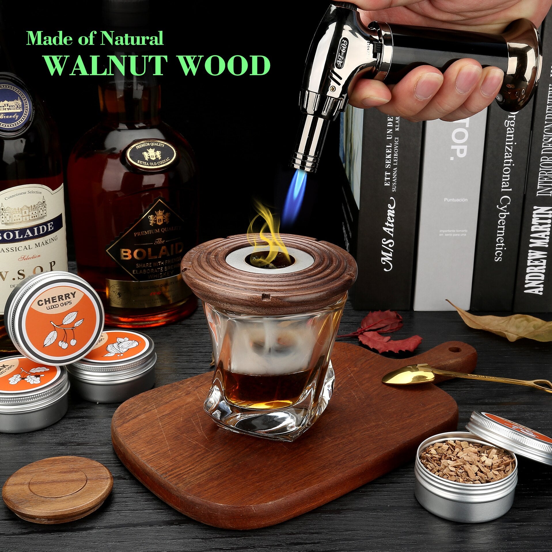 Old Fashioned Cocktail Smoker Kit