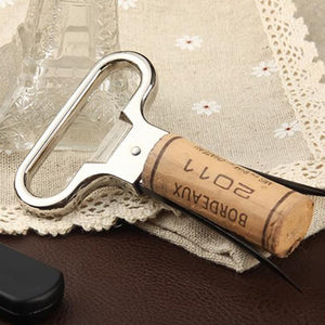Portable Wine Bottle Opener Pumps Cork Waiters Corkscrew Out Tool Handheld Labor-saving Type Cork Pulle Foil Cutter Accessories